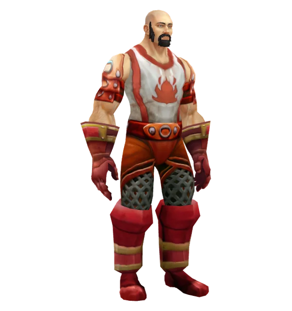 Chain of the Scarlet Crusade on a Human male