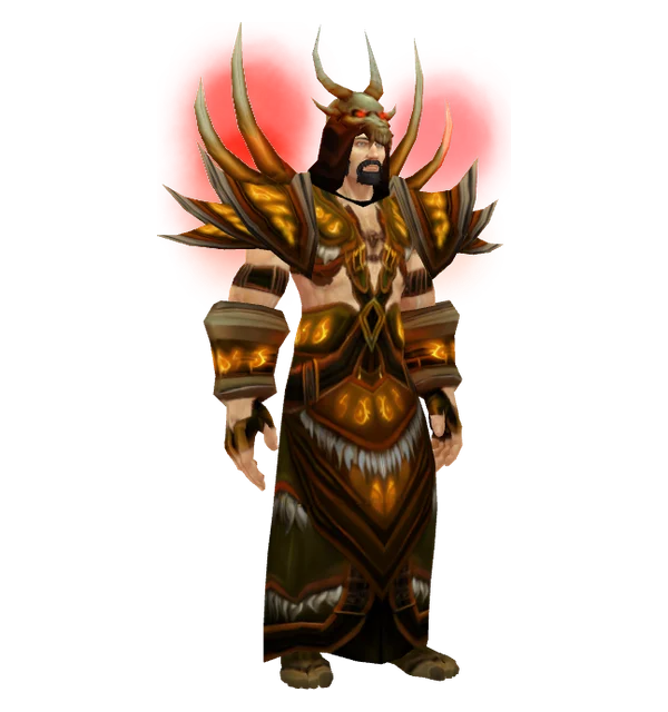 Warlord's Threads on a Human male