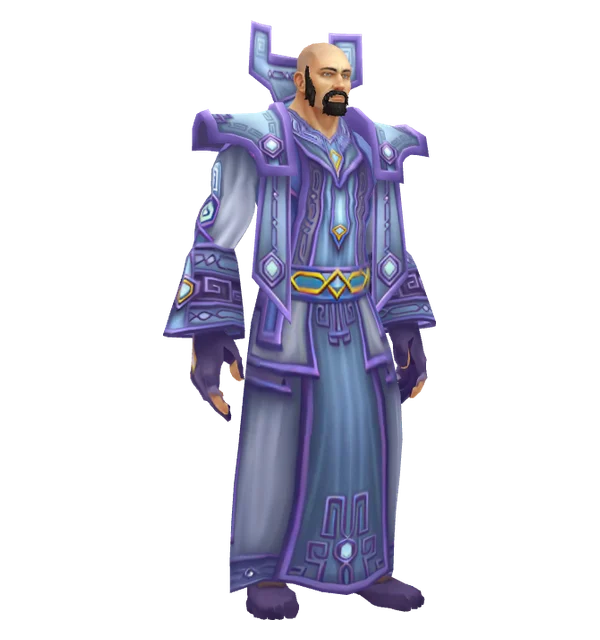 Vestments of the Devout on a Human male