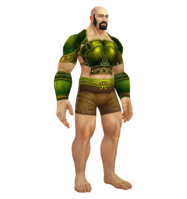 Augur's Regalia on a Human male