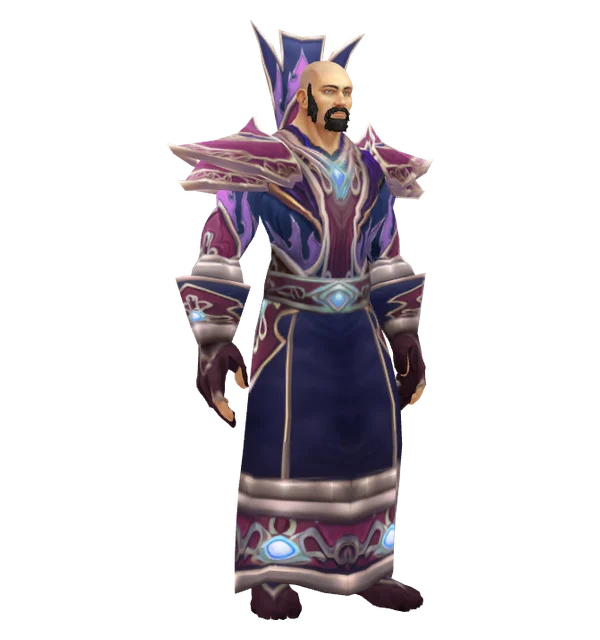 Sorcerer's Regalia on a Human male