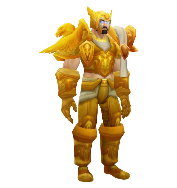 Champion's Aegis on a Human male