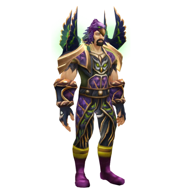 Wildheart Raiment on a Human male