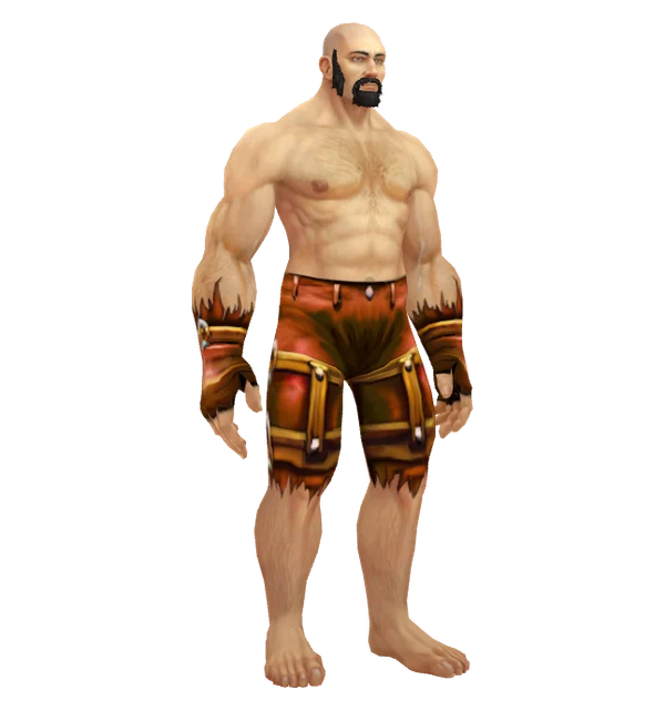 Devilsaur Armor on a Human male