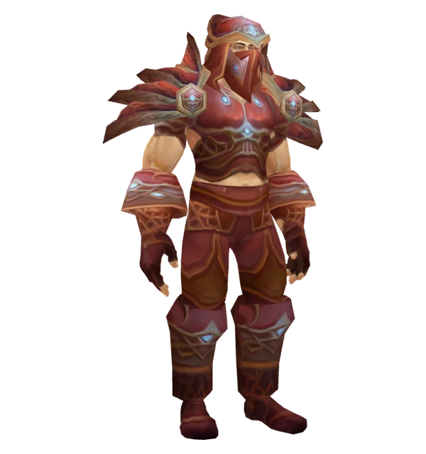Lieutenant Commander's Wildhide on a Human male