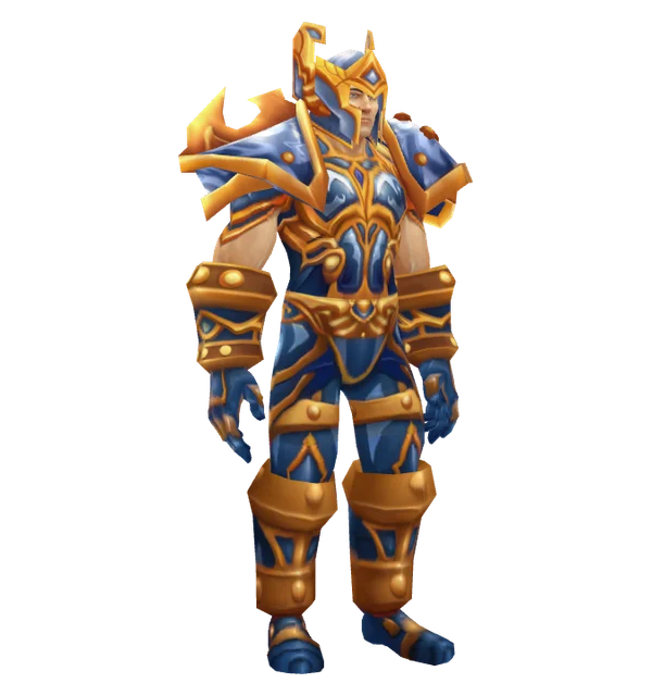 Battlegear of Heroism on a Human male