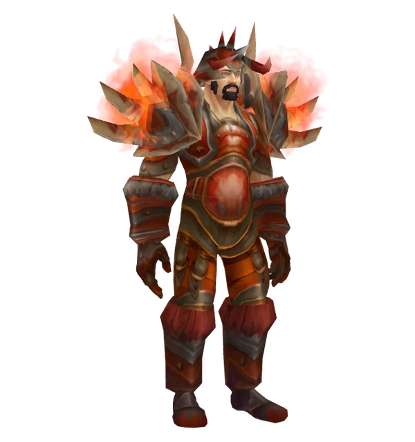 Warlord's Vestments on a Human male