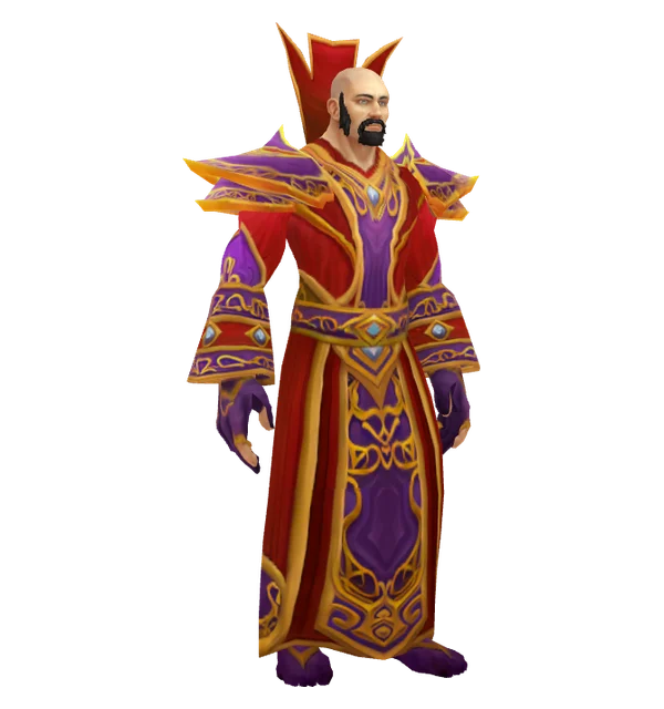 Magister's Regalia on a Human male