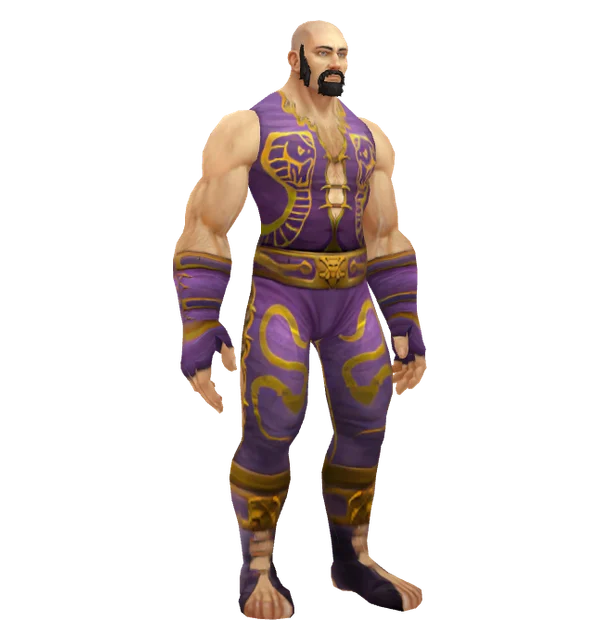 Embrace of the Viper on a Human male