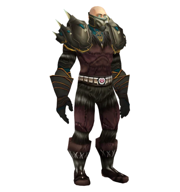 Bonescythe Armor on a Human male
