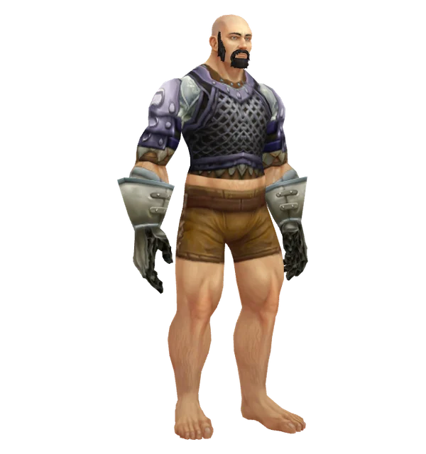 Garb of the Undead Slayer on a Human male