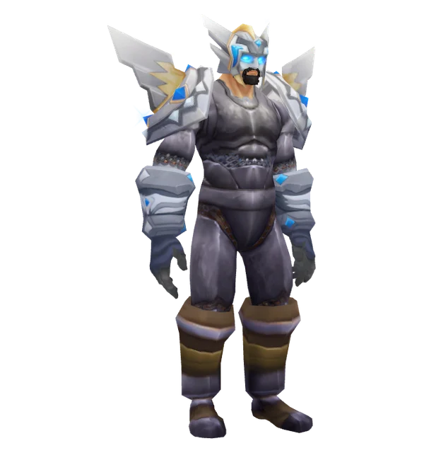 Redemption Armor on a Human male