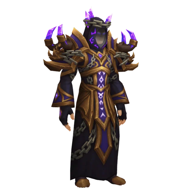 Demonheart Raiment on a Human male