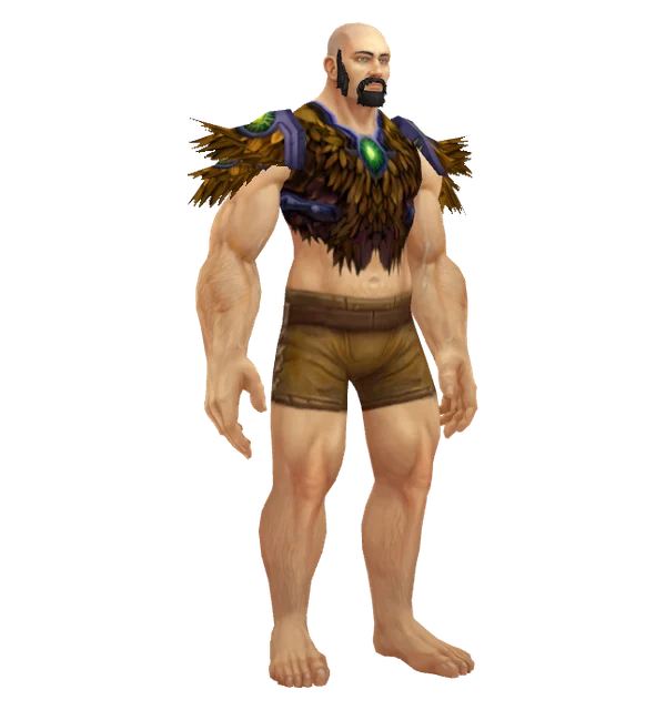 Ironfeather Armor on a Human male