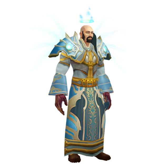 Vestments of Faith on a Human male