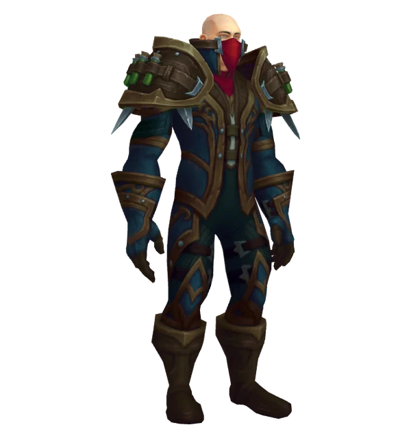 Grimstitch Armor on a Human male