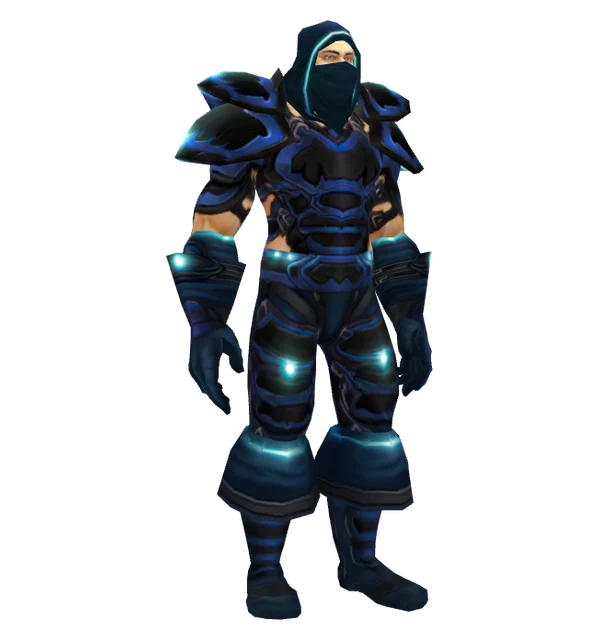 Darkmantle Armor on a Human male