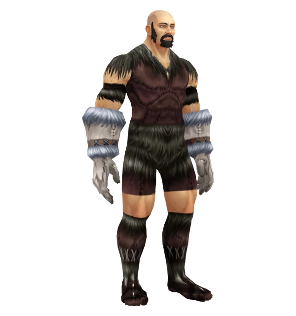 Undead Slayer's Armor on a Human male