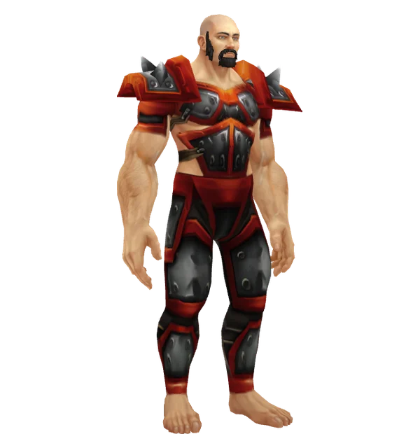 The Darksoul on a Human male