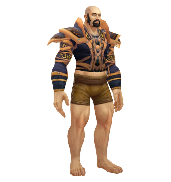 Madcap's Outfit on a Human male