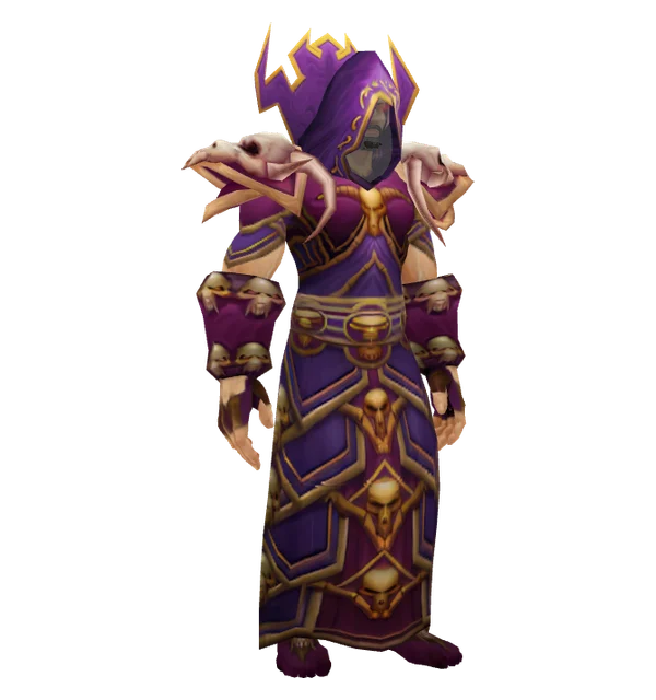 Dreadmist Raiment on a Human male