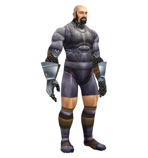 Battlegear of Undead Slaying on a Human male