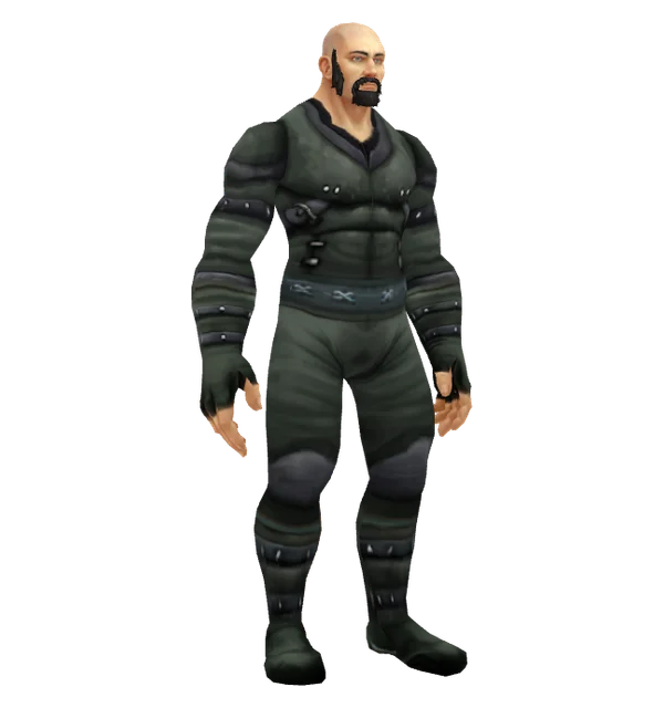 Defias Leather on a Human male