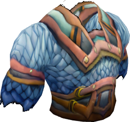 Blue Dragonscale Breastplate
