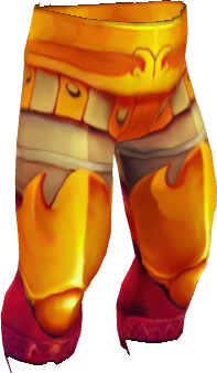 Legplates of Blazing Light