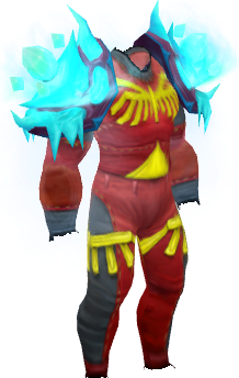 Frostfire Shoulderpads
