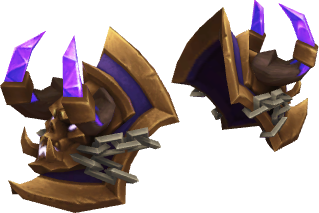 Demonheart Spaulders