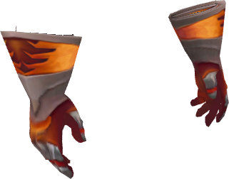 Gauntlets of the Righteous Champion